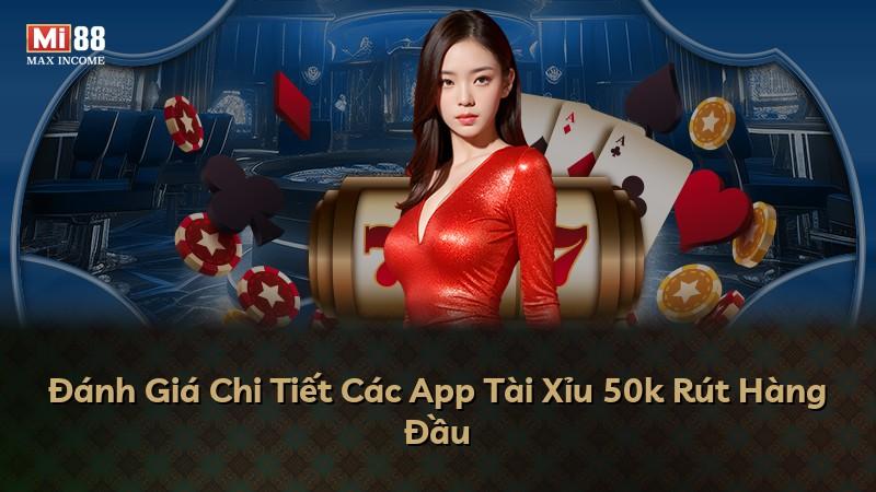 Đánh Giá Chi Tiết Các App Tài Xỉu 50k Rút Hàng Đầu