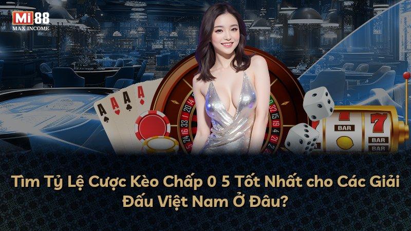Tìm Tỷ Lệ Cược Kèo Chấp 0 5 Tốt Nhất cho Các Giải Đấu Việt Nam Ở Đâu?